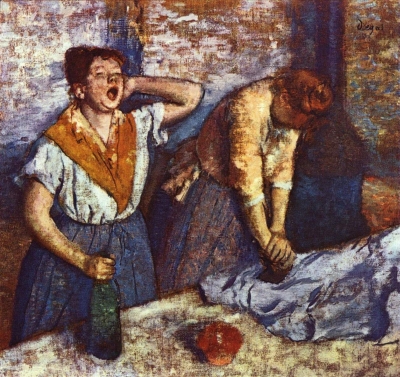 Les Repasseuses, Edgar Degas