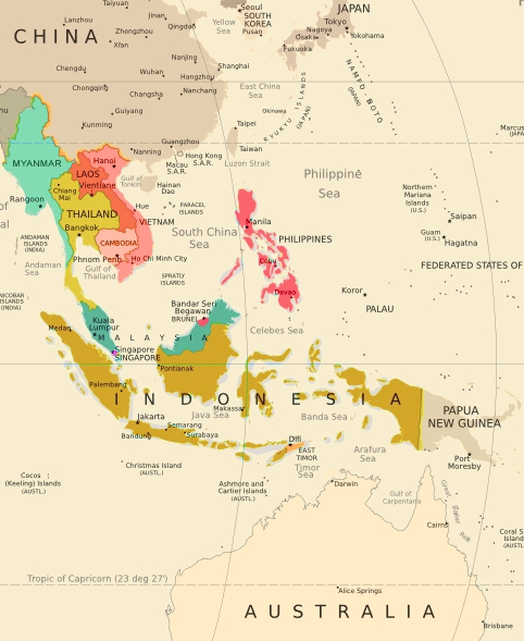 carte-geographique-de-lasie-du-sud-est